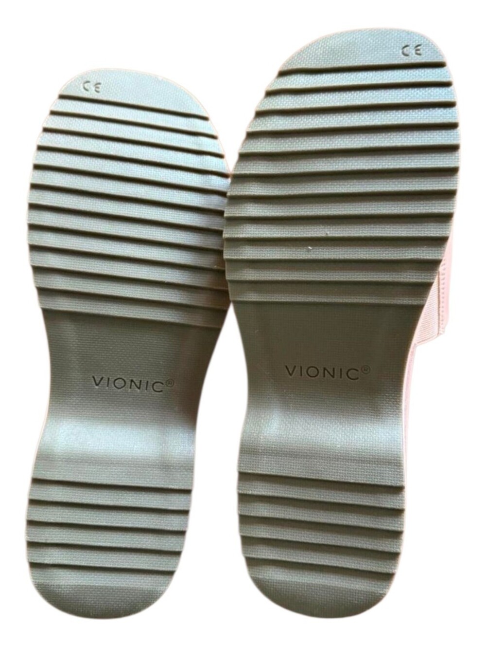 Vionic Trista Platform Slide Sandals Light Pink Patent Finish Size 8.5 - Picture 5 of 5
